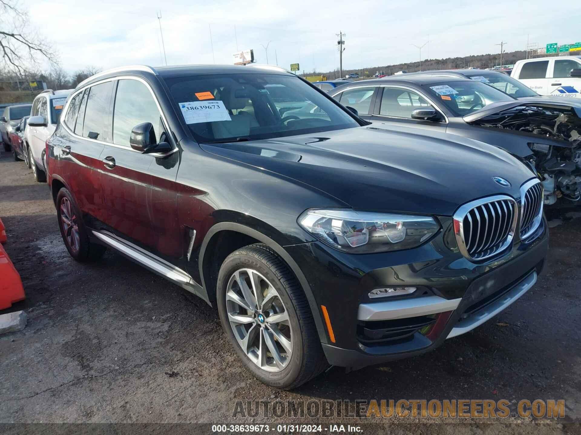 5UXTR9C58KLP94325 BMW X3 2019