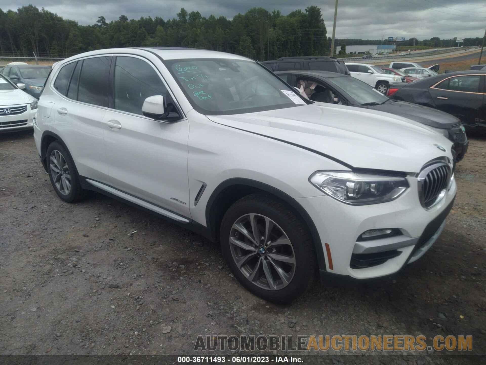 5UXTR9C59JLC83613 BMW X3 2018