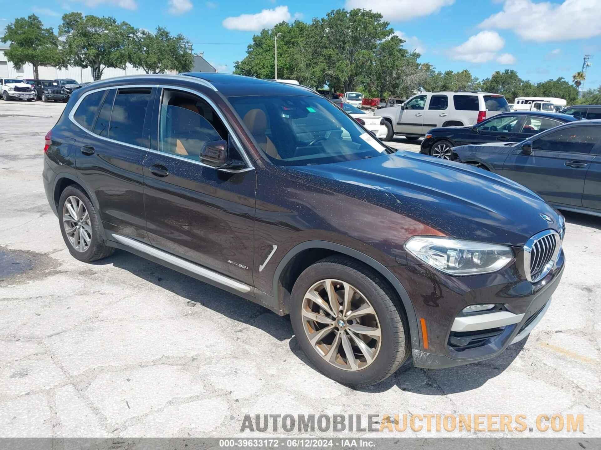 5UXTR9C5XJLC69512 BMW X3 2018