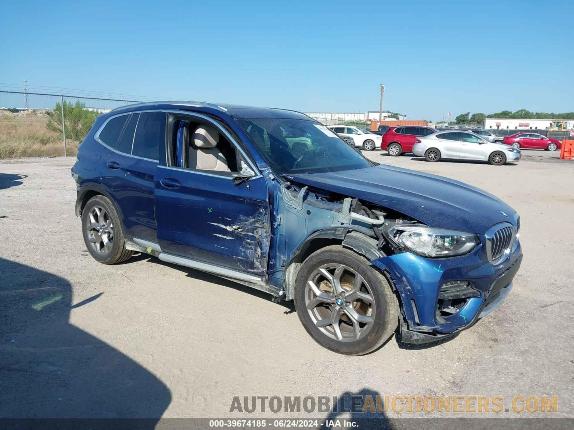 5UXTS1C06M9E39490 BMW X3 PHEV 2021