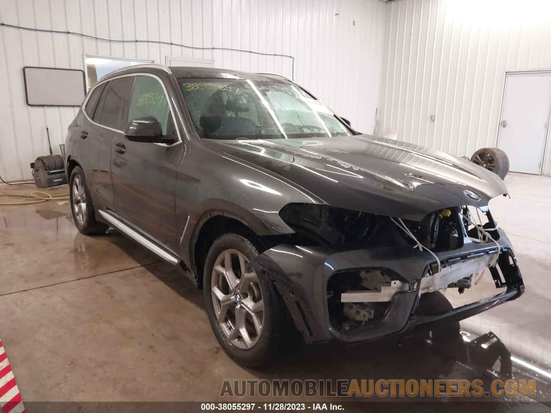 5UXTS1C08M9D93922 BMW X3 2021