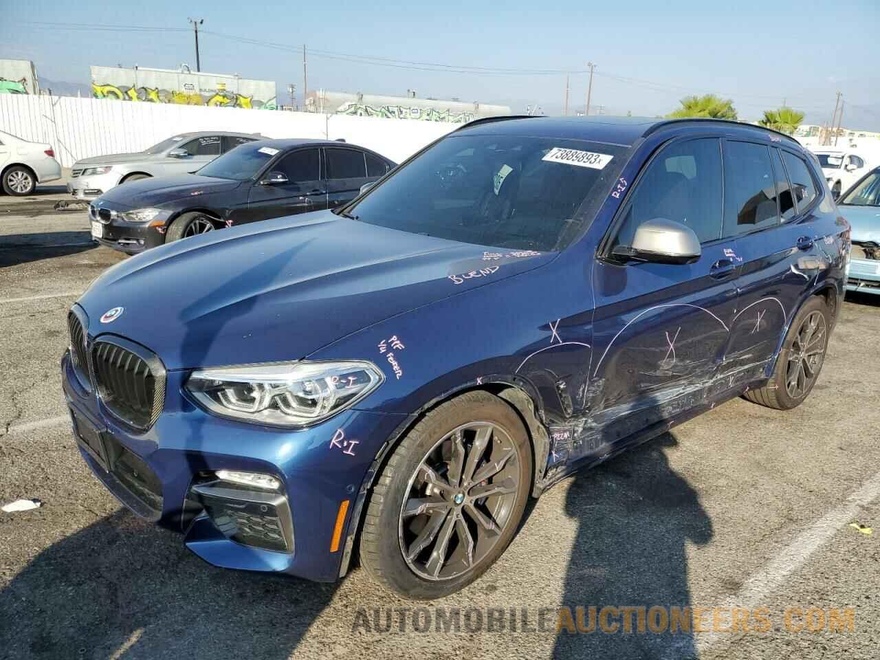 5UXTS3C52K0Z06605 BMW X3 2019