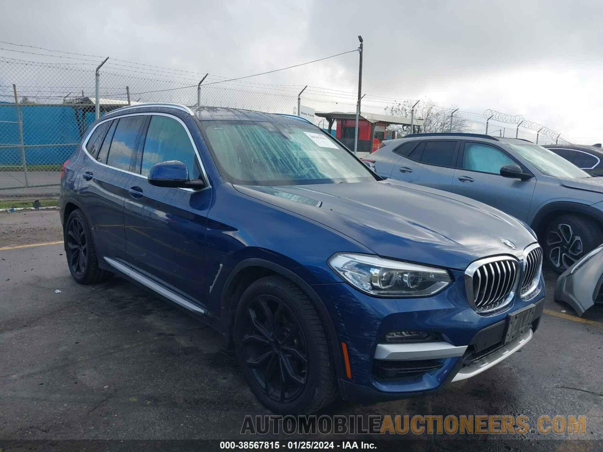 5UXTY3C00LLU72400 BMW X3 2020