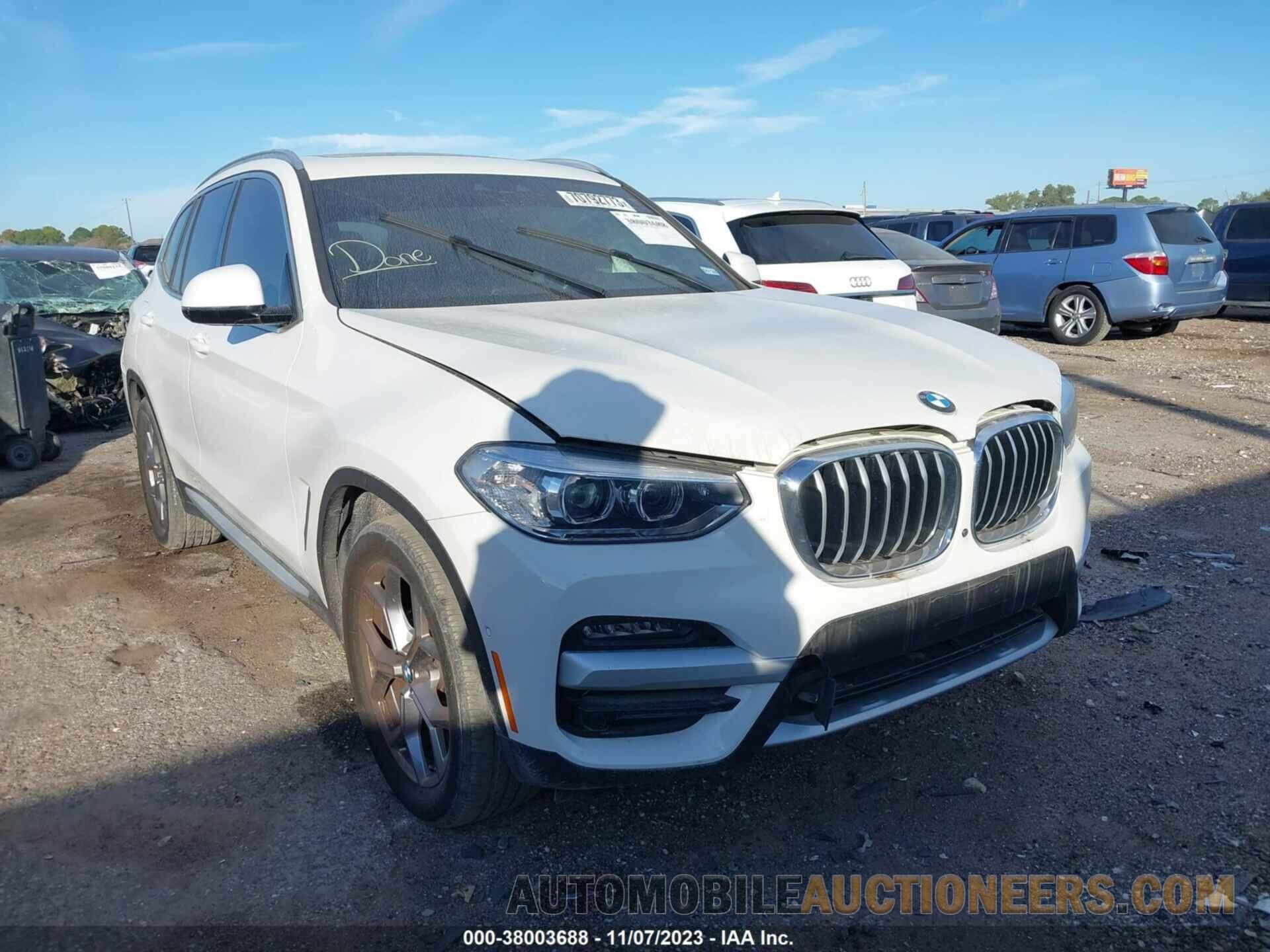 5UXTY3C00M9E20721 BMW X3 2021