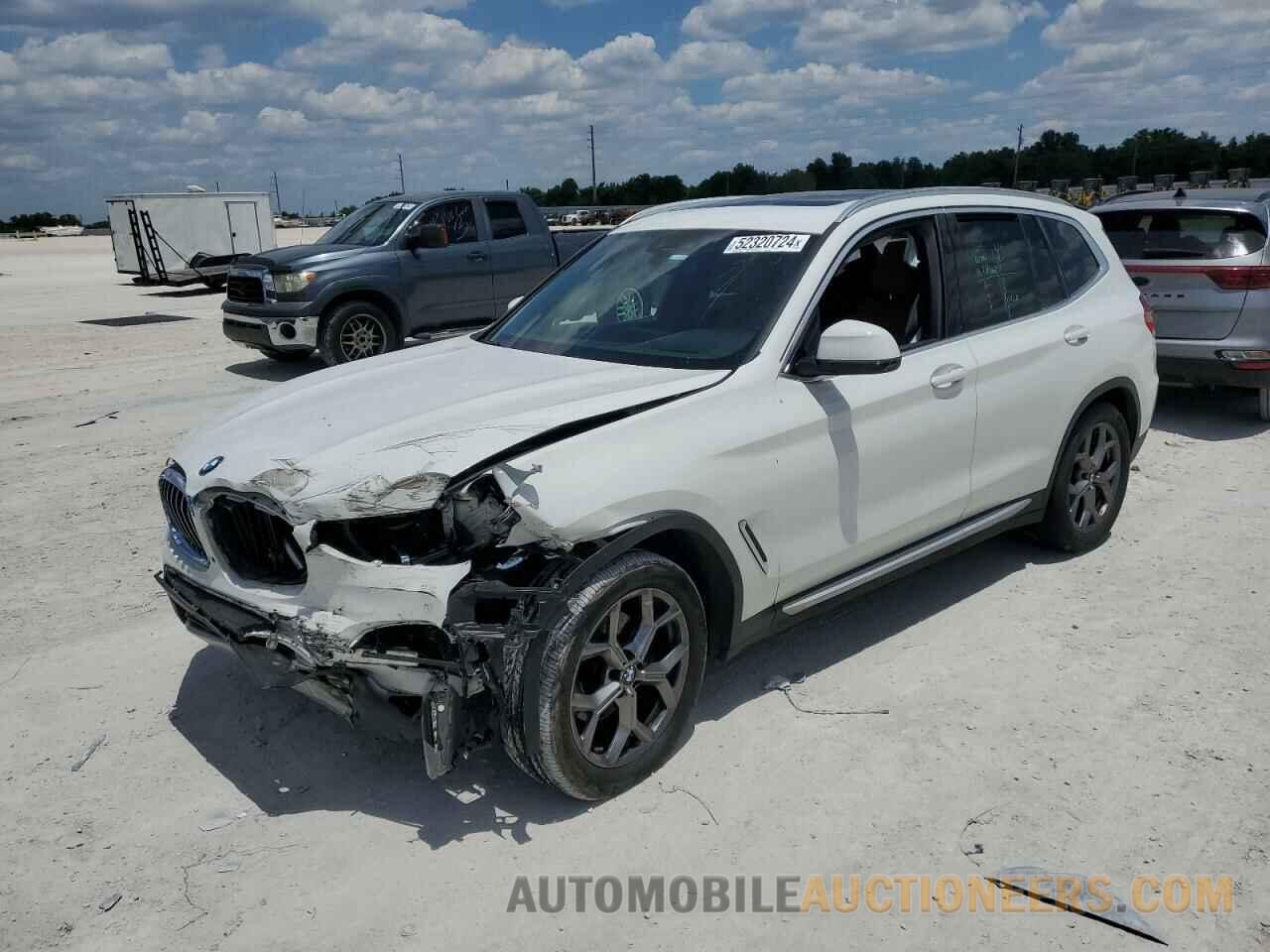 5UXTY3C00M9E45893 BMW X3 2021