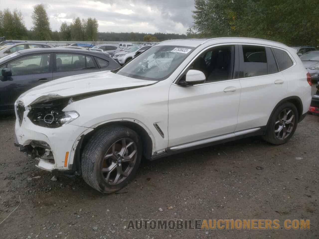 5UXTY3C00M9E87111 BMW X3 2021