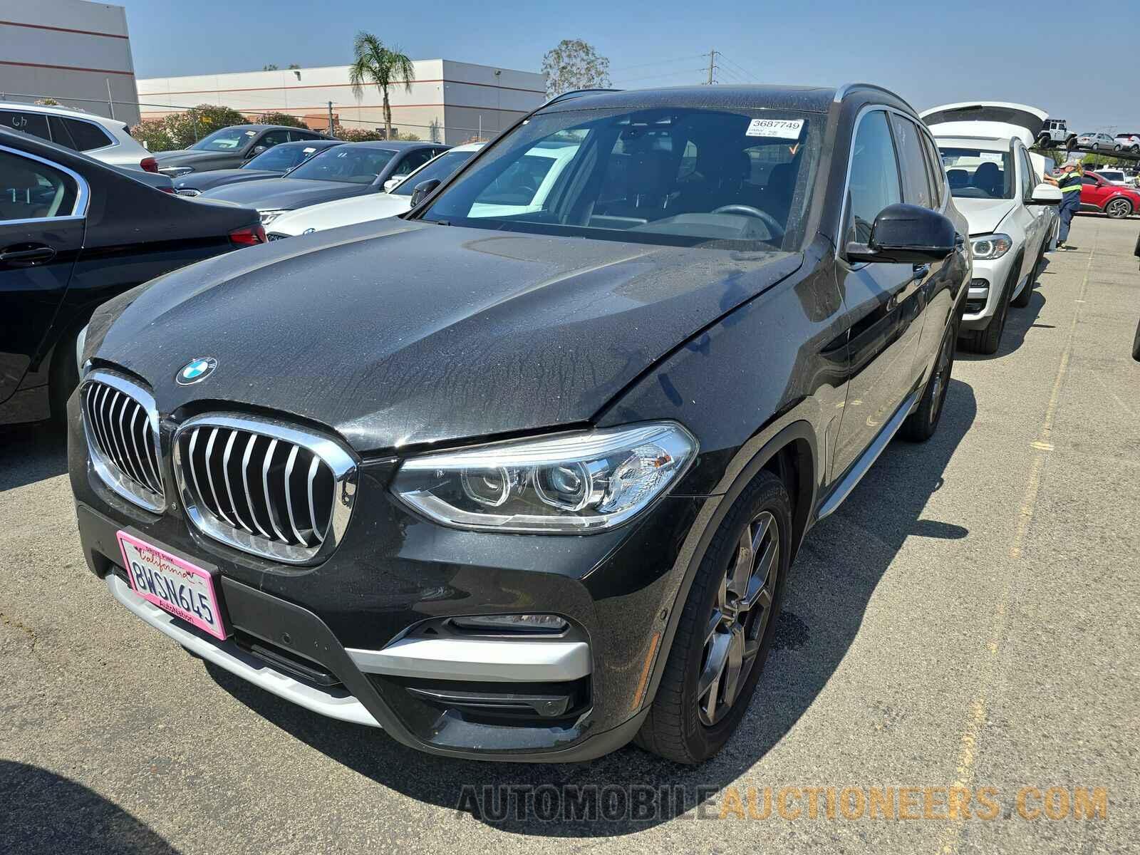 5UXTY3C00M9G76826 BMW X3 2021