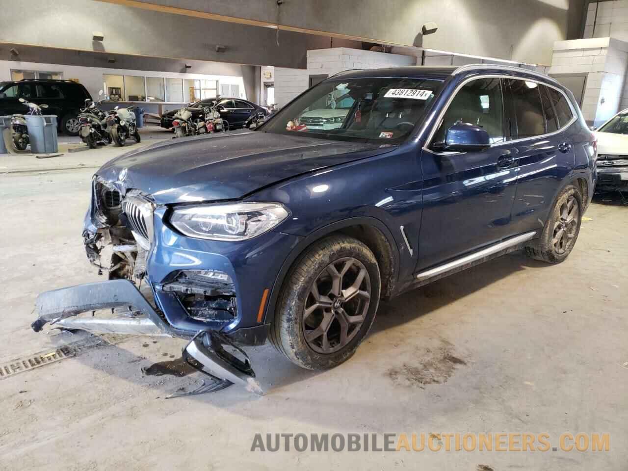 5UXTY3C00M9H77476 BMW X3 2021