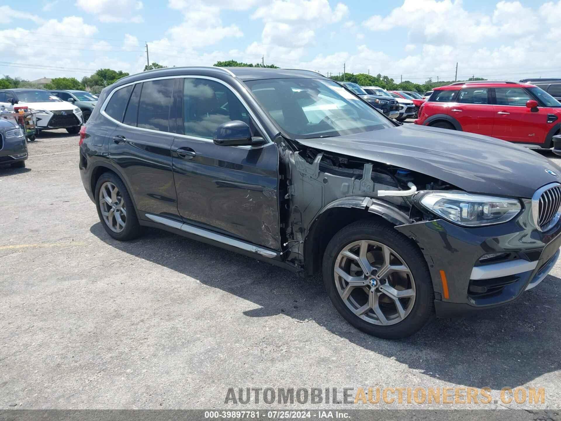 5UXTY3C01L9B78844 BMW X3 2020