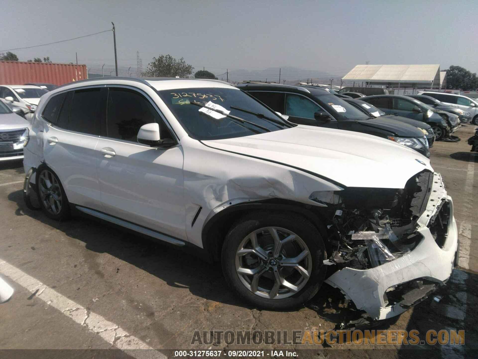 5UXTY3C01LLU72177 BMW X3 2020