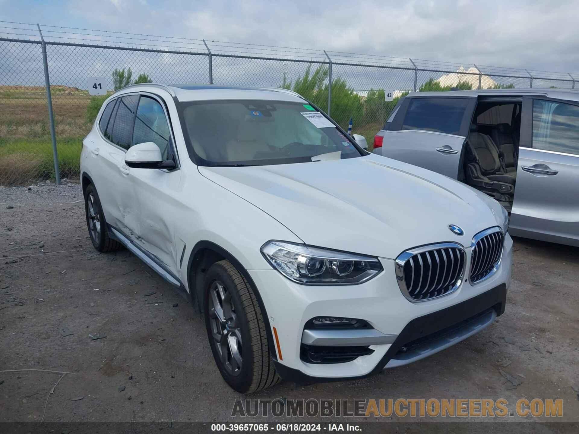 5UXTY3C01M9D81864 BMW X3 2021