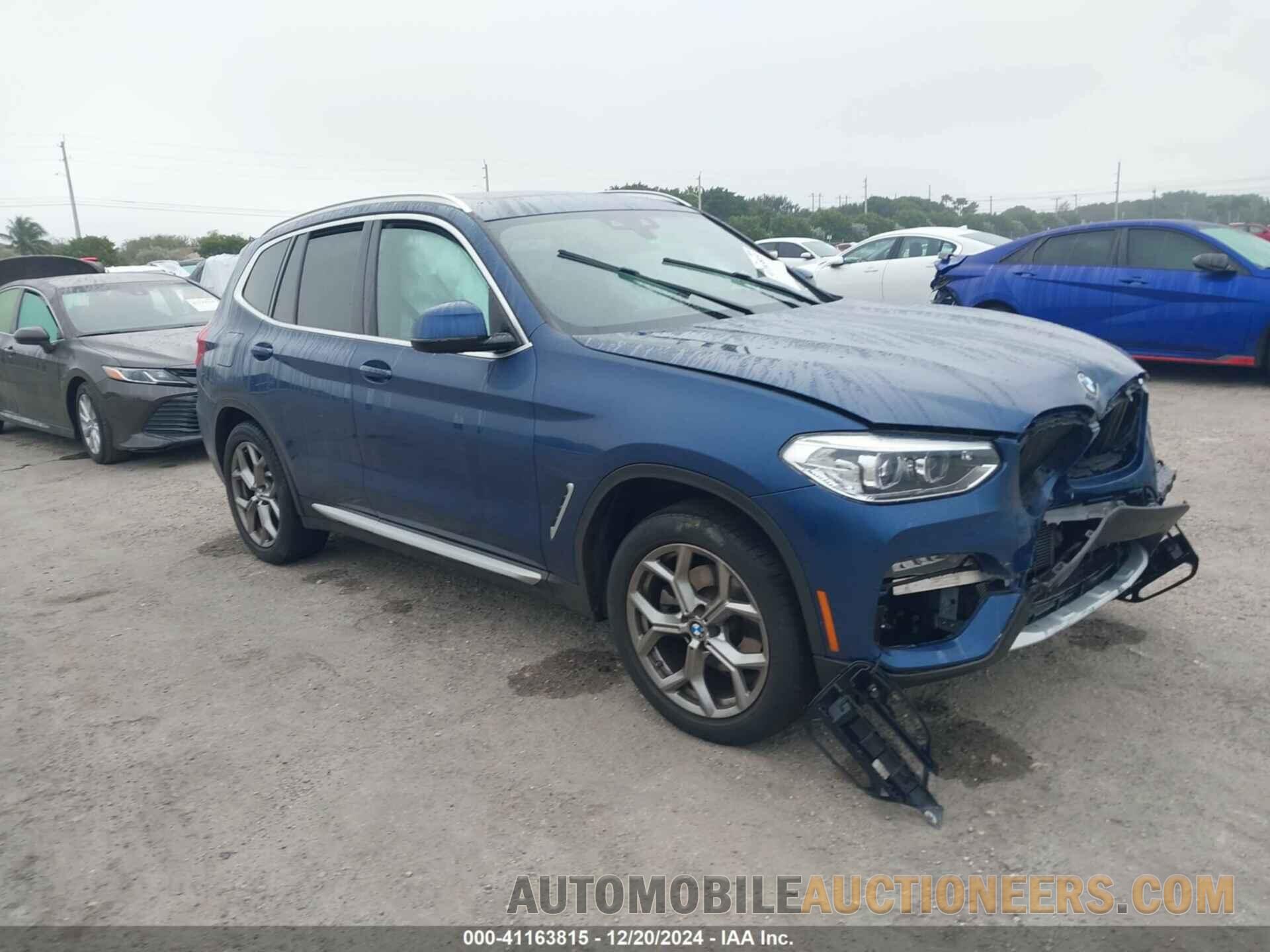 5UXTY3C01M9E06942 BMW X3 2021