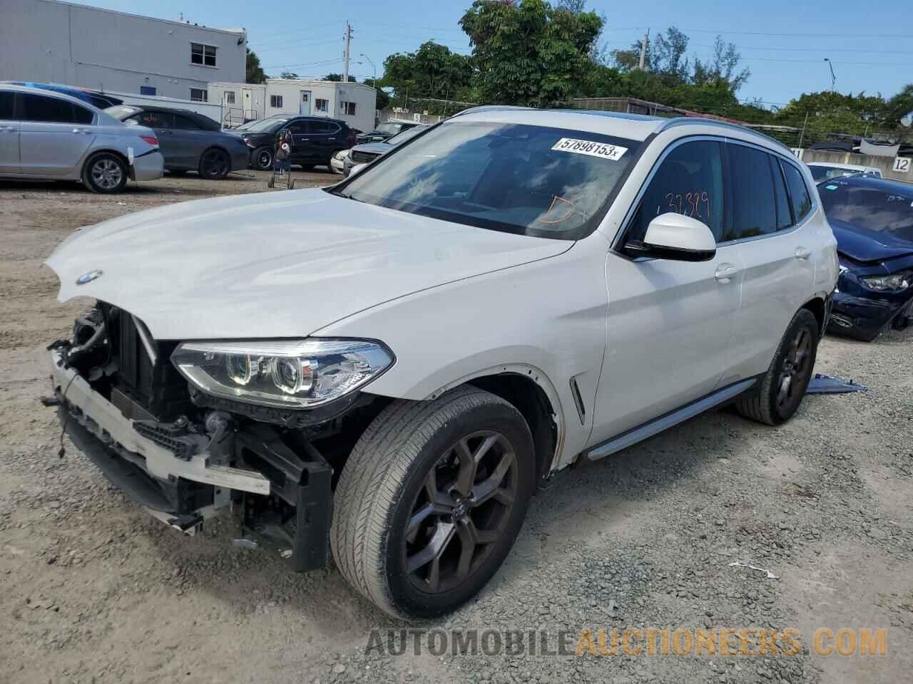 5UXTY3C01M9E29878 BMW X3 2021