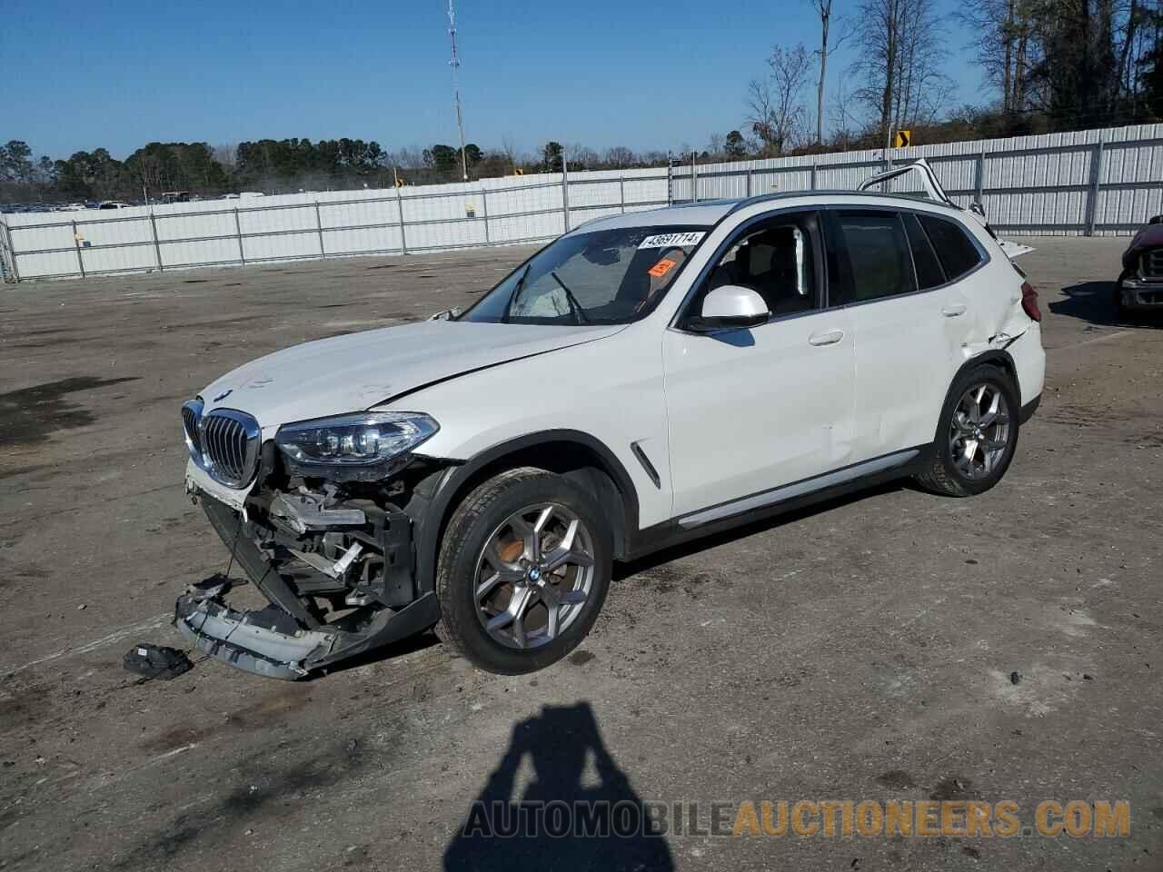 5UXTY3C01M9E37348 BMW X3 2021