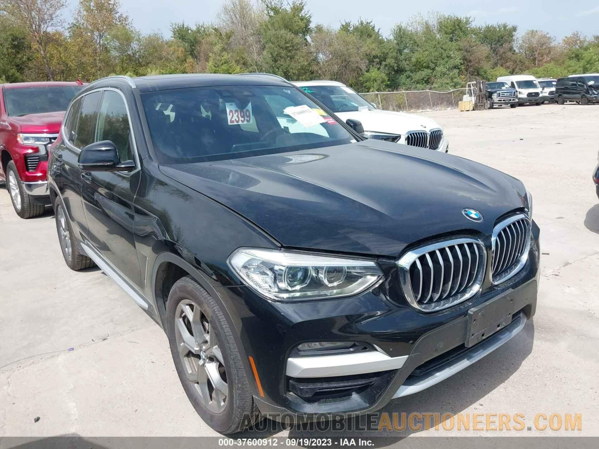 5UXTY3C01M9F12923 BMW X3 2021