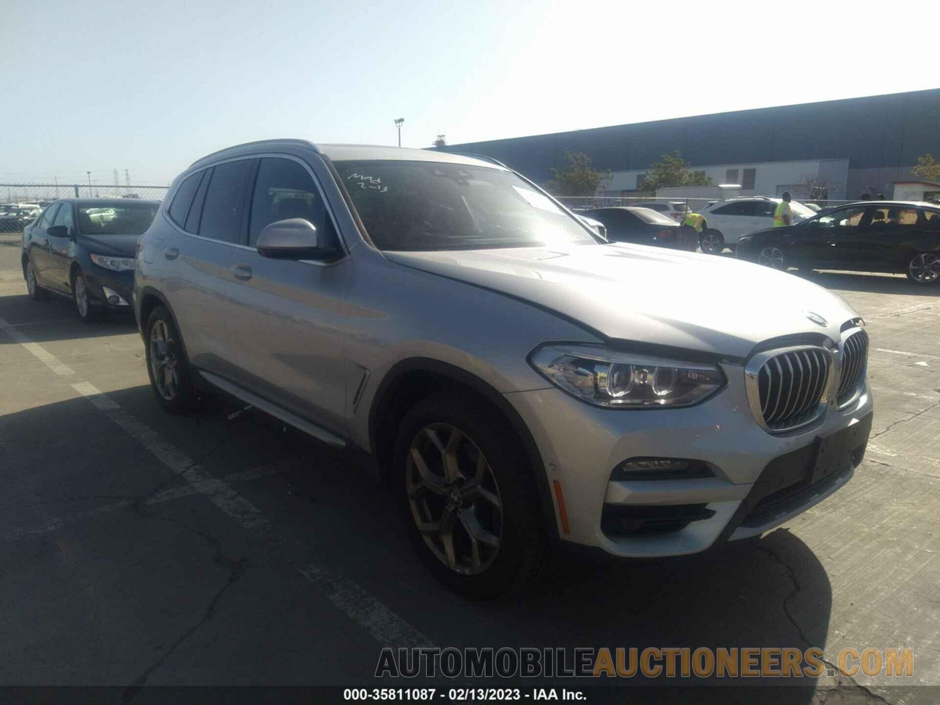 5UXTY3C01M9F41614 BMW X3 2021