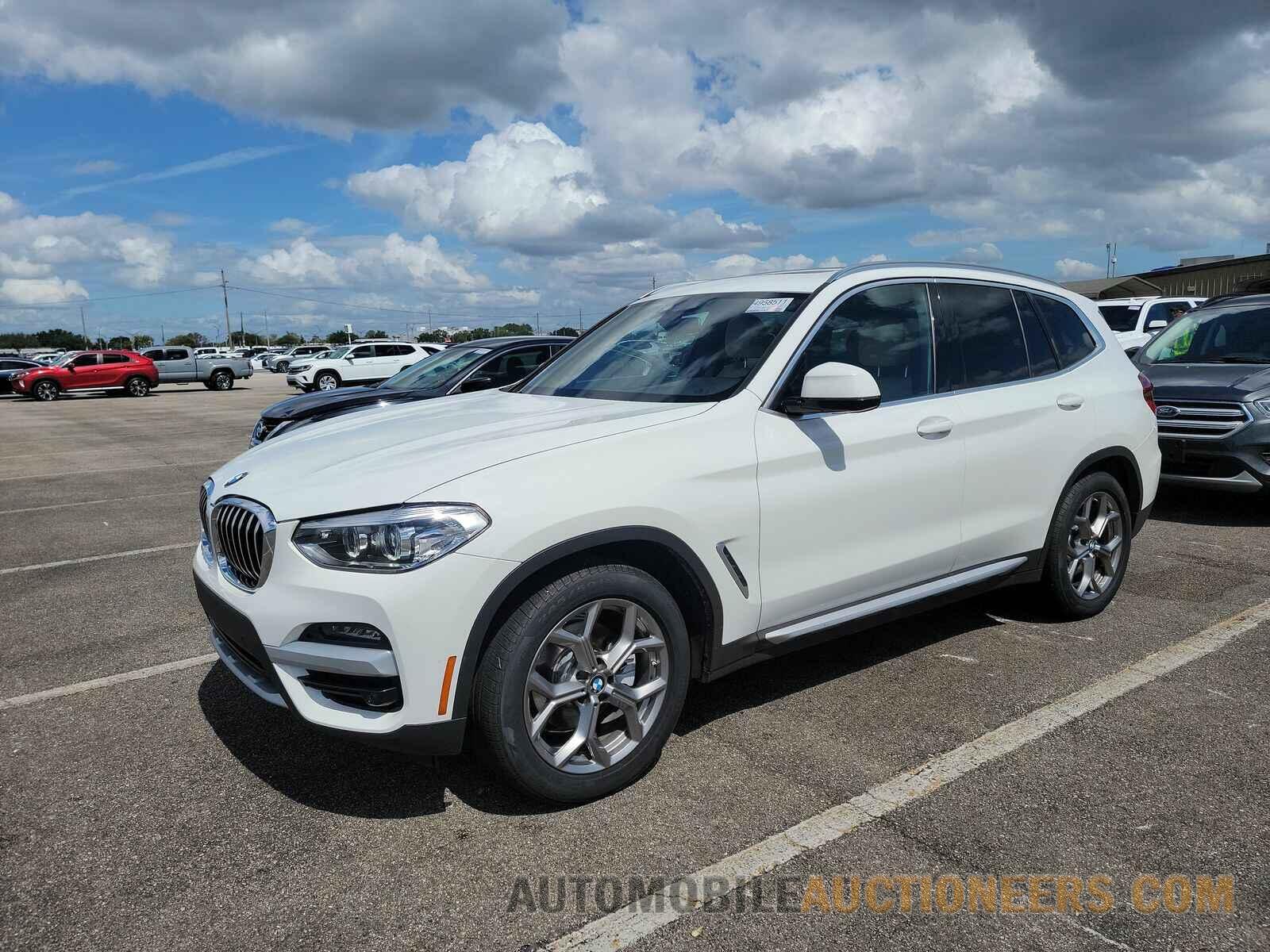 5UXTY3C01M9F57604 BMW X3 2021