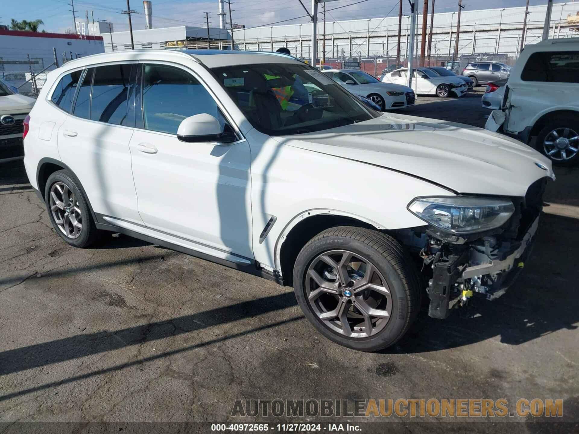 5UXTY3C01M9G15095 BMW X3 2021