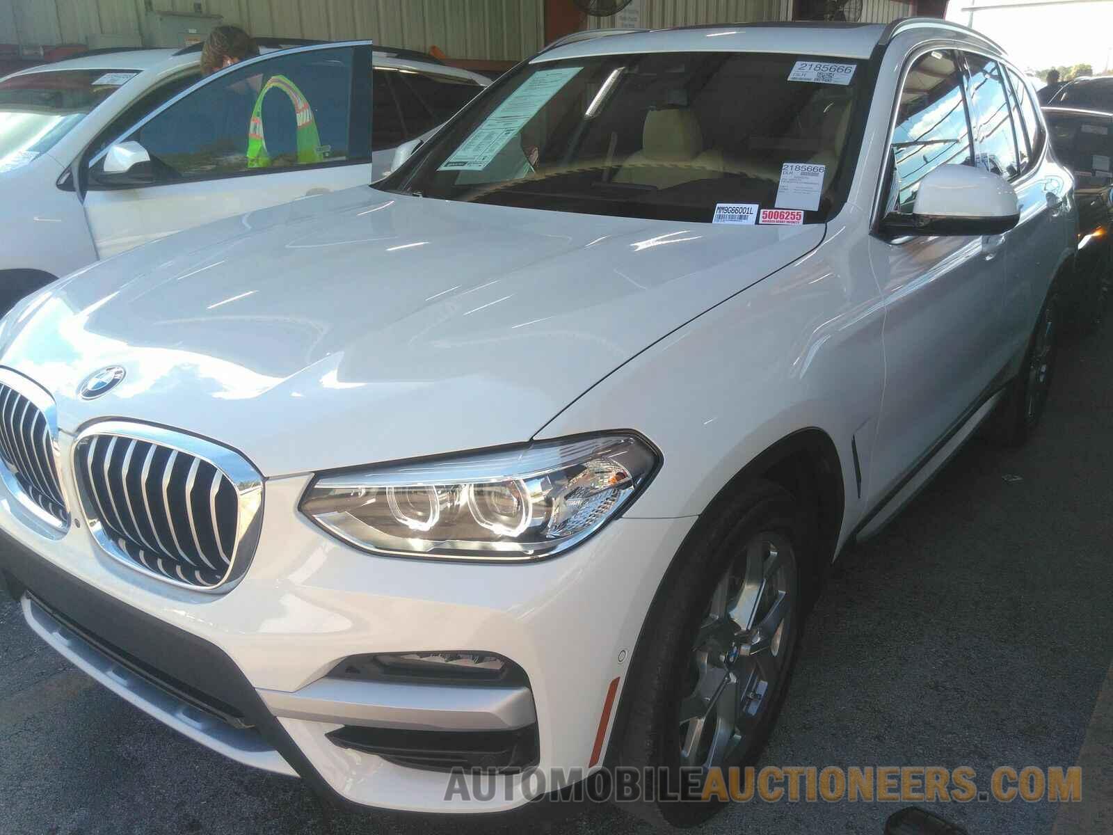 5UXTY3C01M9G66001 BMW X3 2021