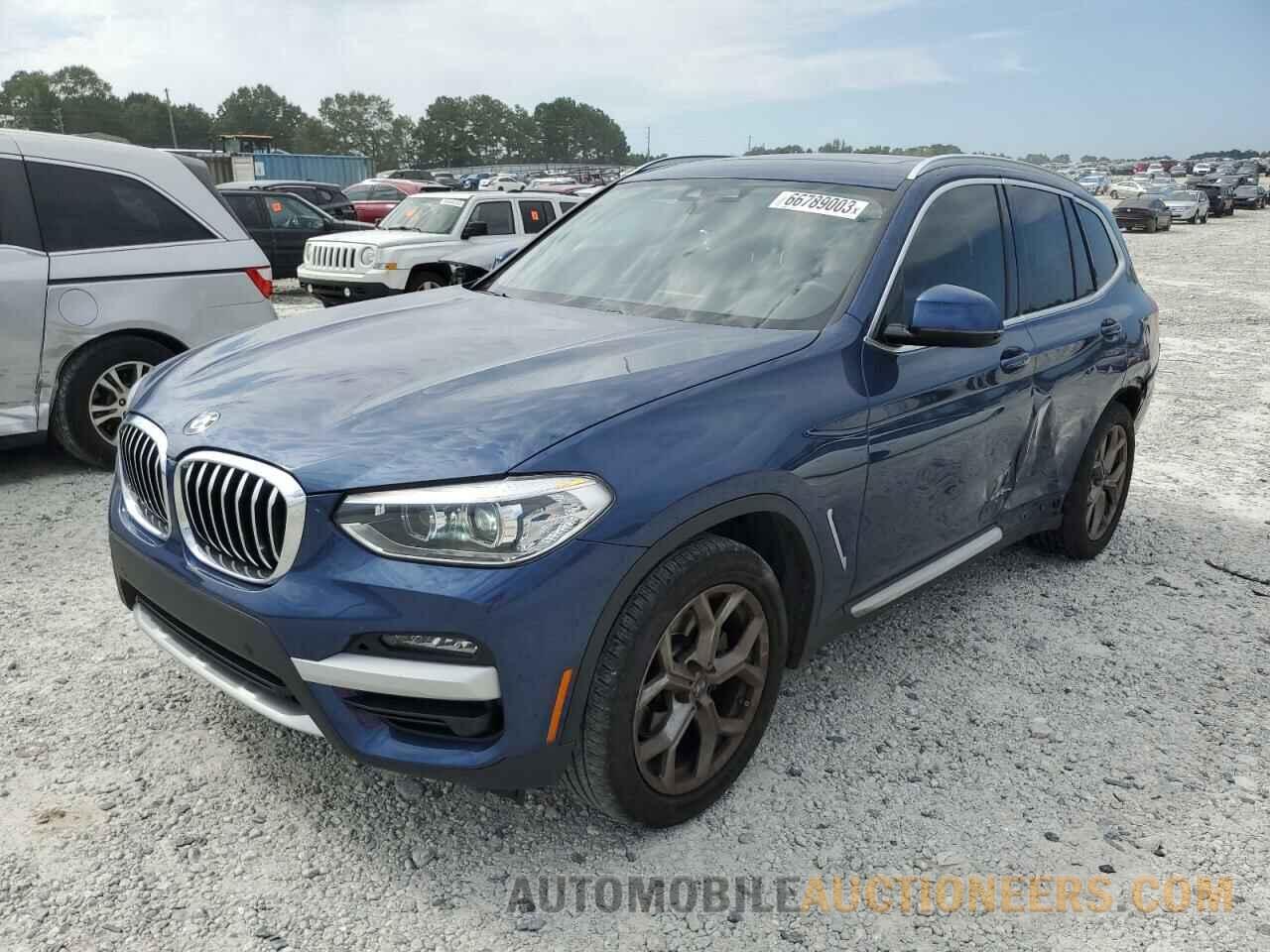 5UXTY3C01M9G67083 BMW X3 2021