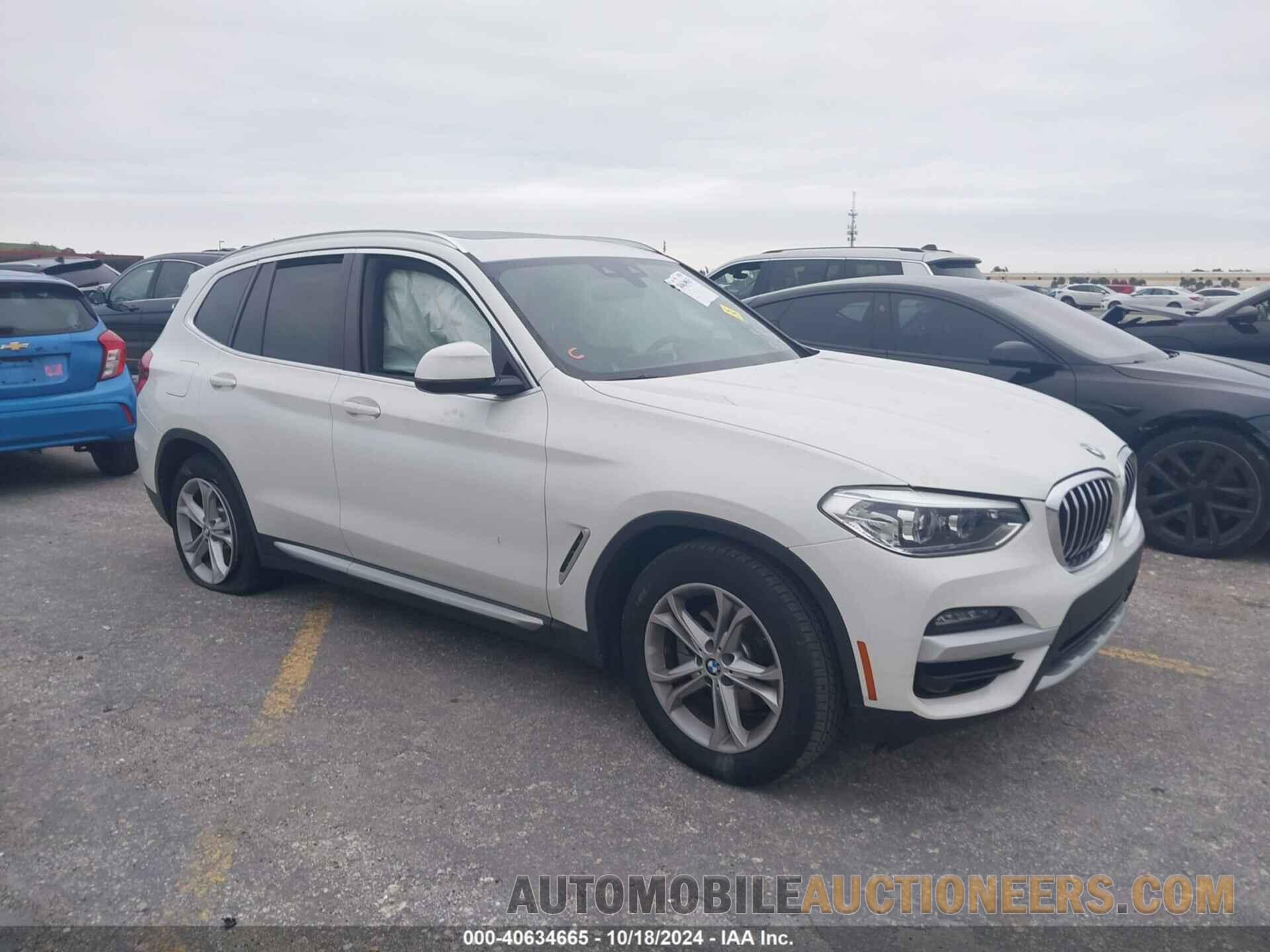 5UXTY3C02L9C01743 BMW X3 2020