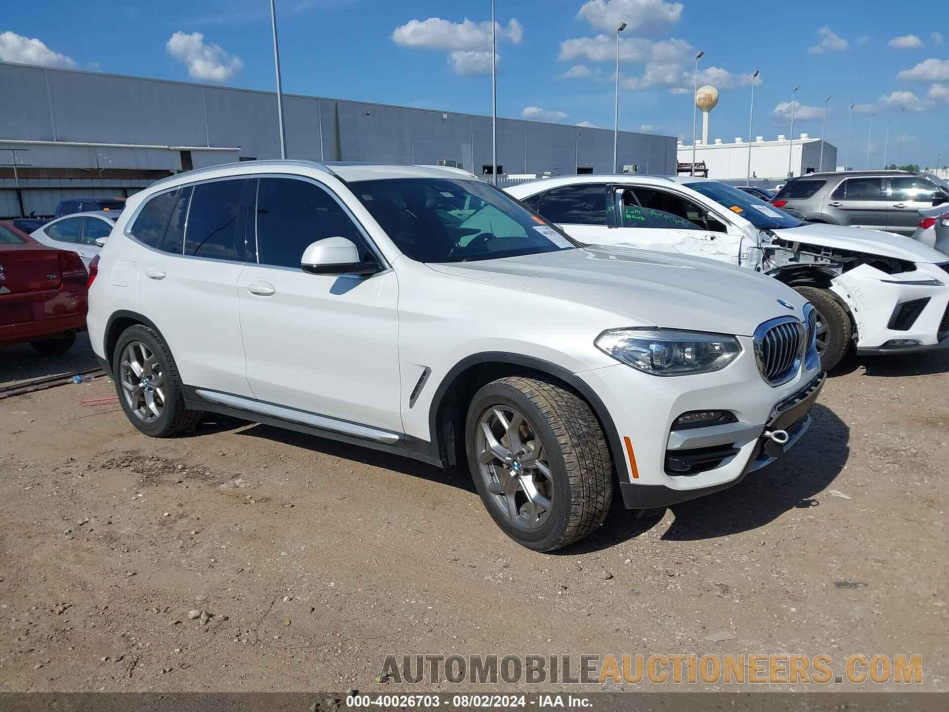 5UXTY3C02LLU72785 BMW X3 2020