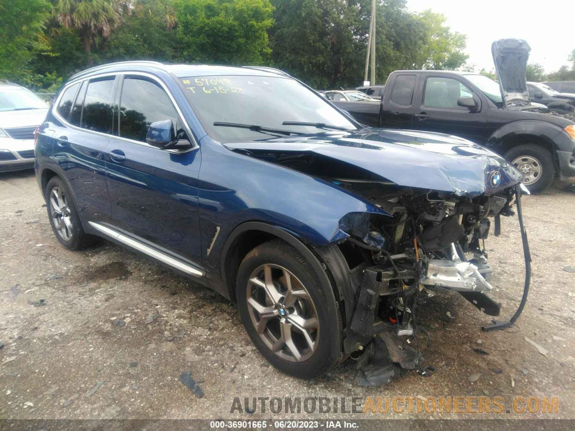 5UXTY3C02M9E50738 BMW X3 2021