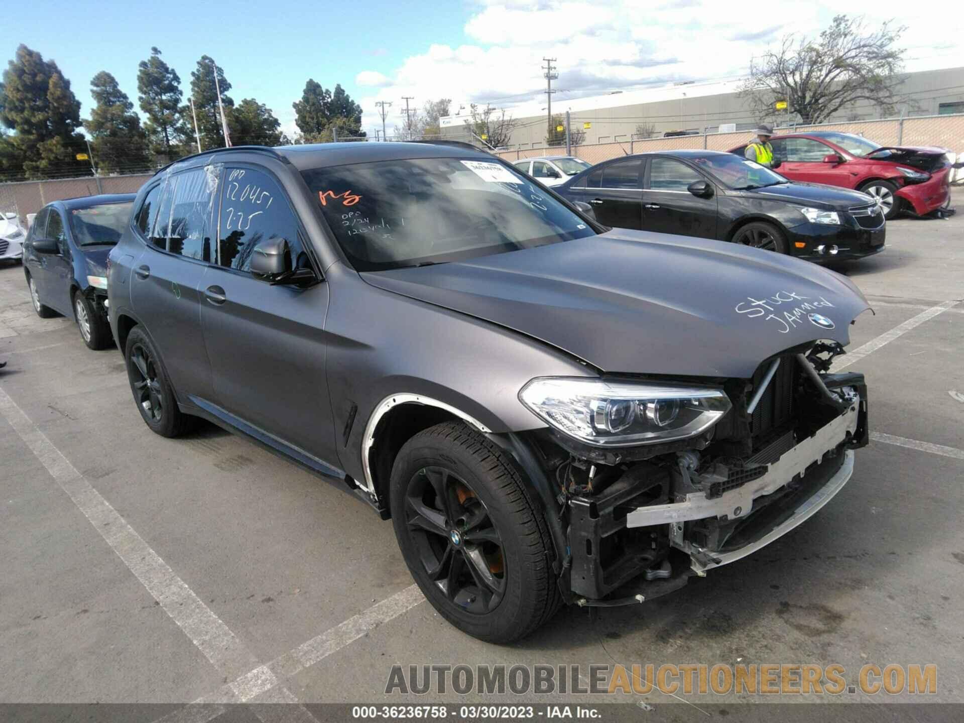 5UXTY3C02M9E77213 BMW X3 2021