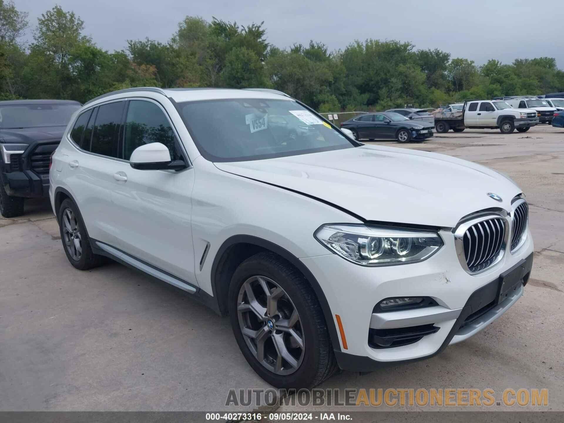 5UXTY3C02M9E87420 BMW X3 2021