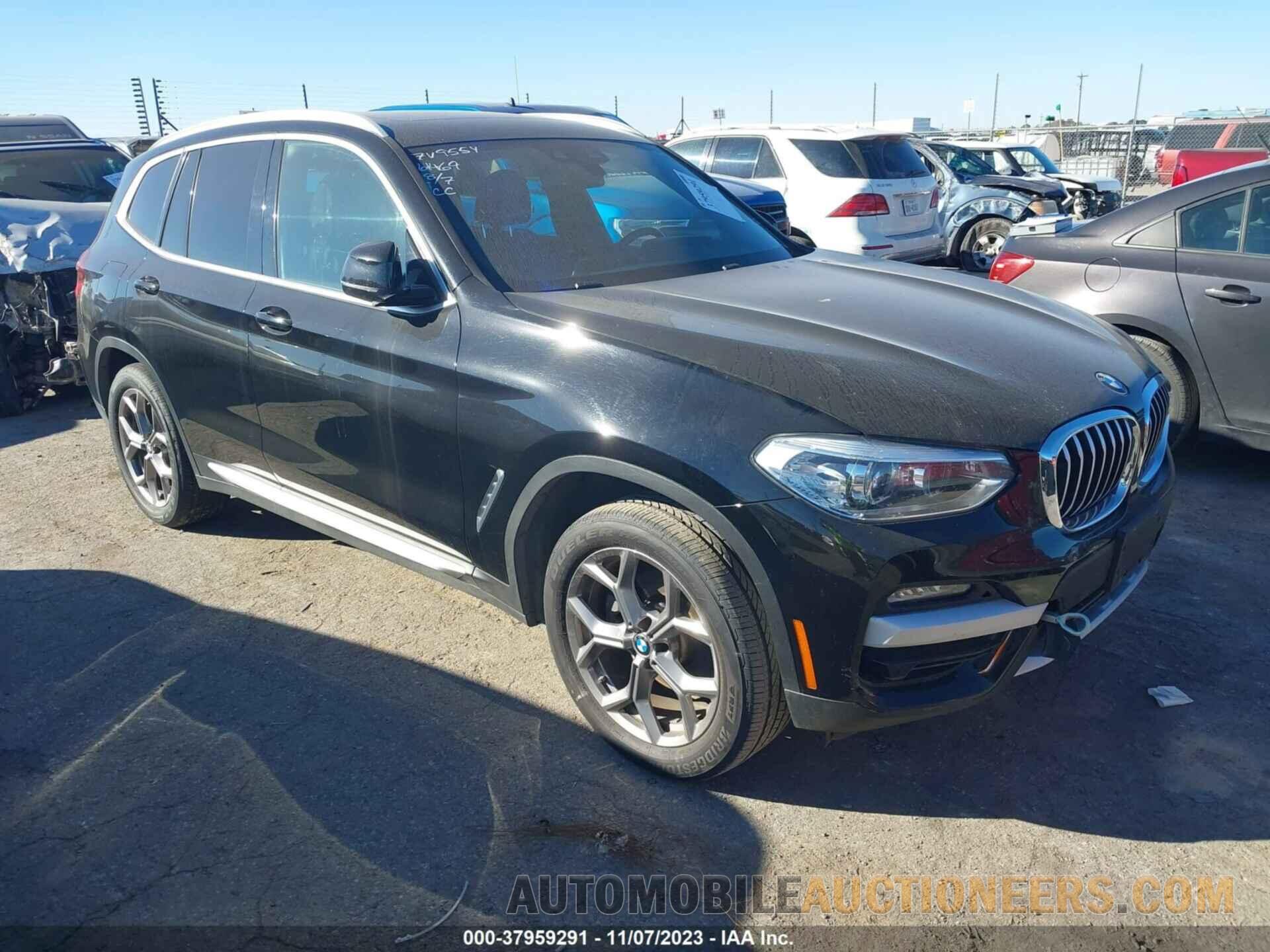 5UXTY3C02M9F02255 BMW X3 2021