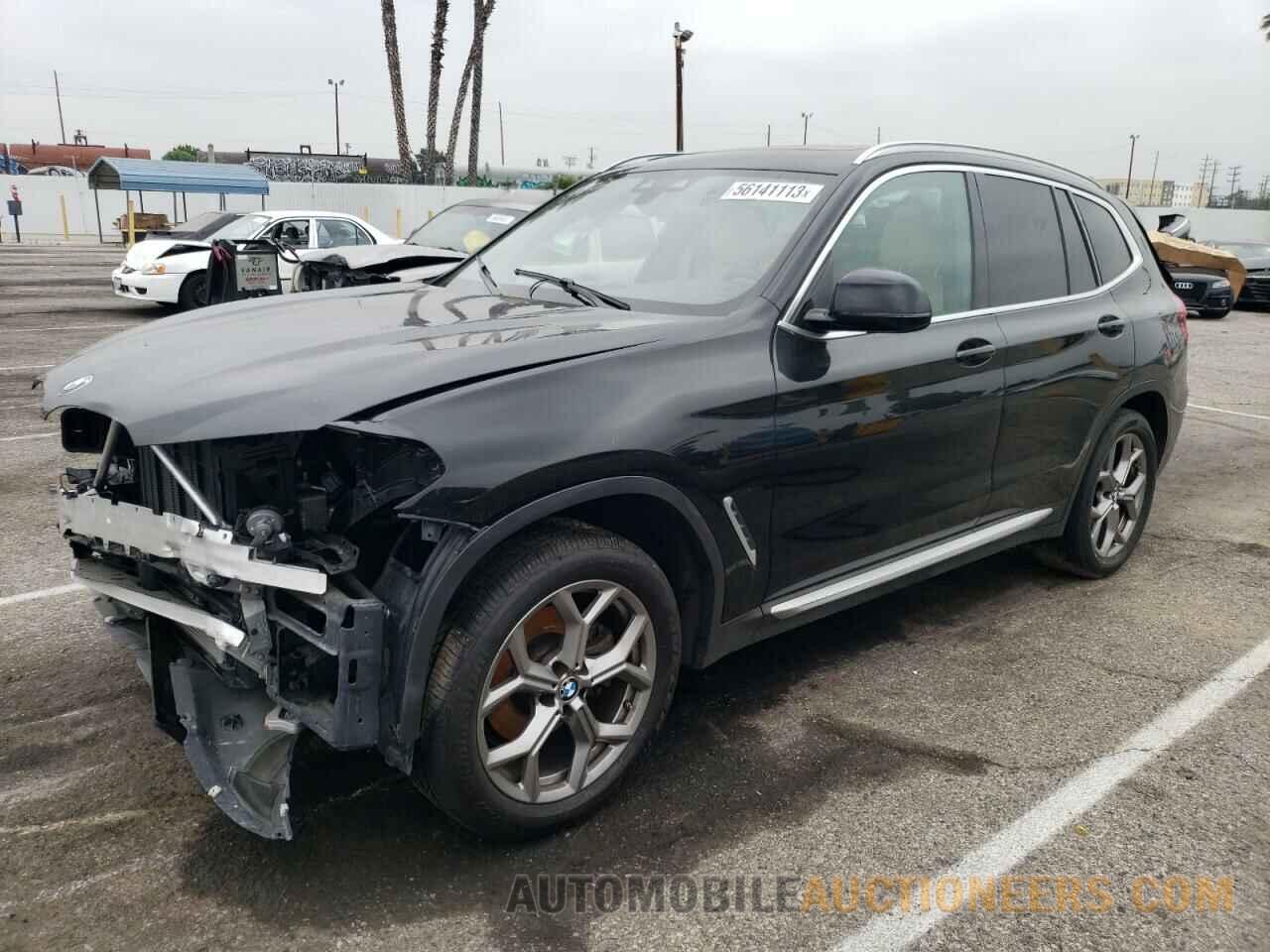 5UXTY3C02M9F16477 BMW X3 2021