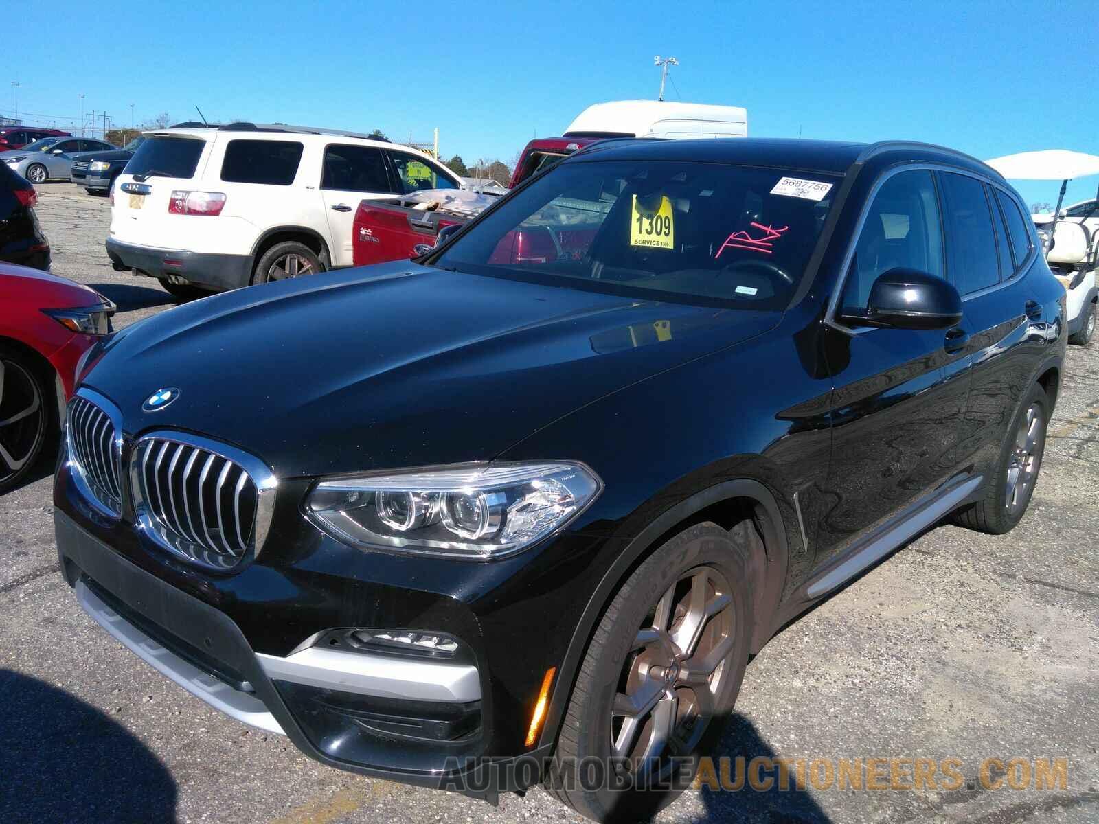 5UXTY3C02M9F64836 BMW X3 2021