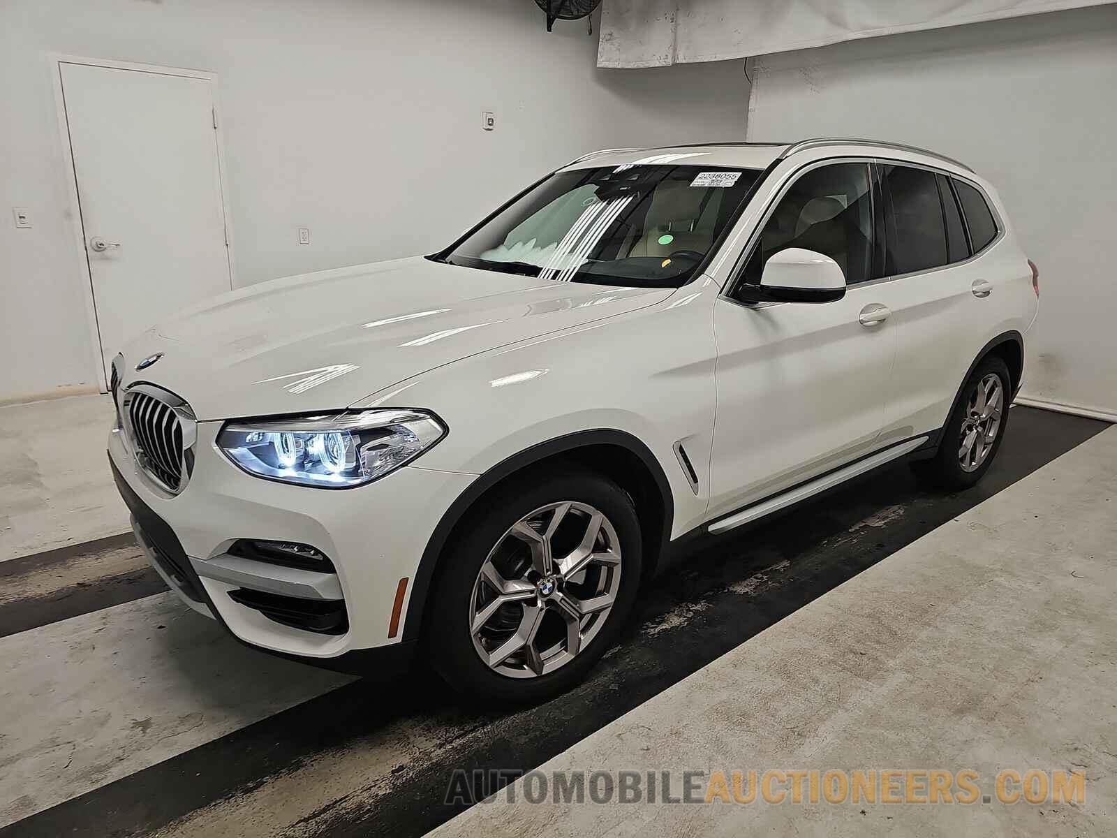 5UXTY3C02M9G30737 BMW X3 2021