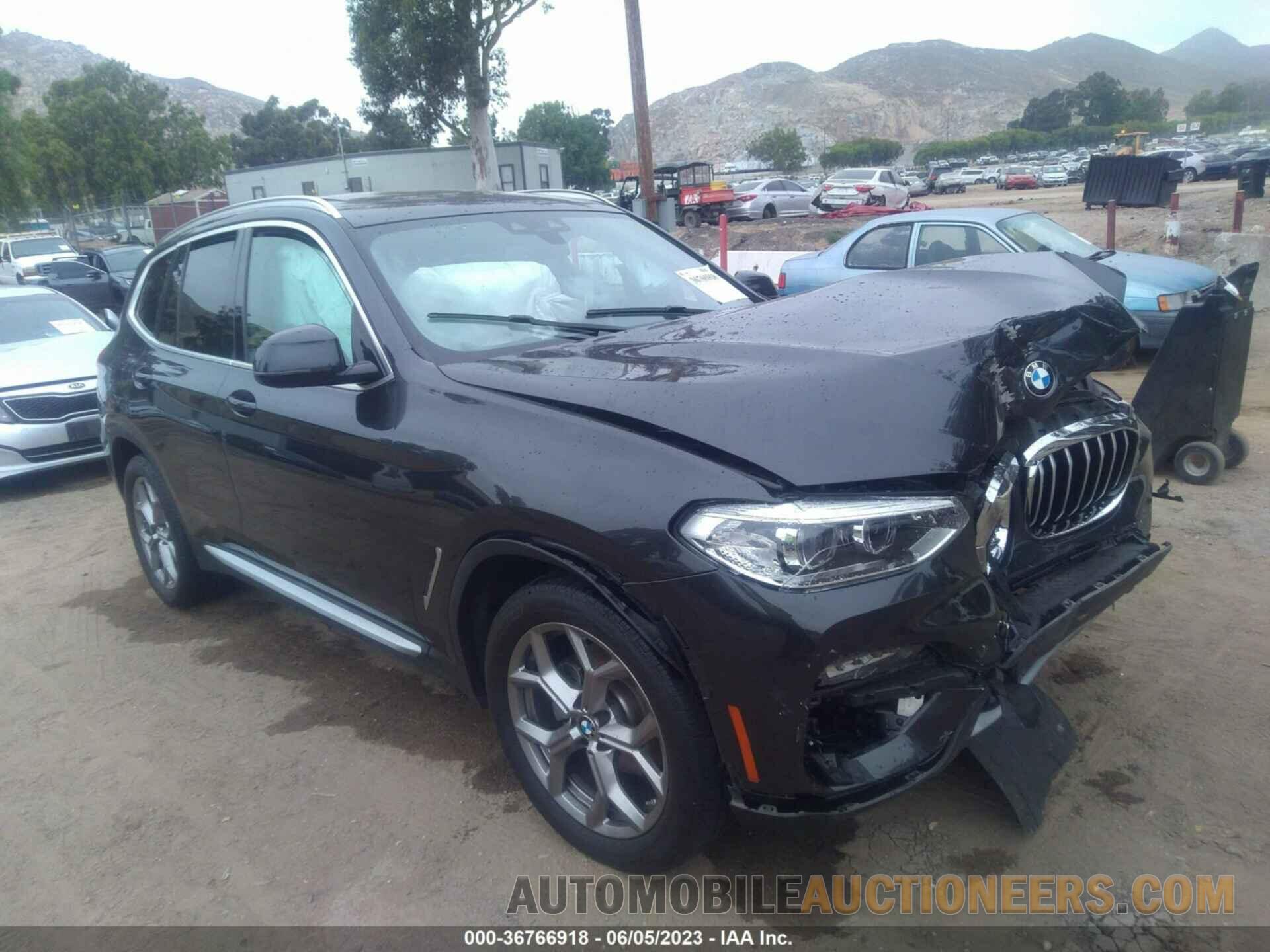 5UXTY3C03LLU69331 BMW X3 2020