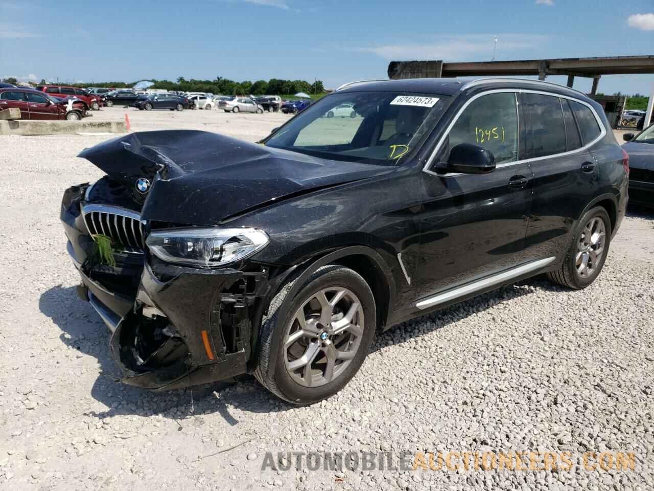 5UXTY3C03LLU69460 BMW X3 2020