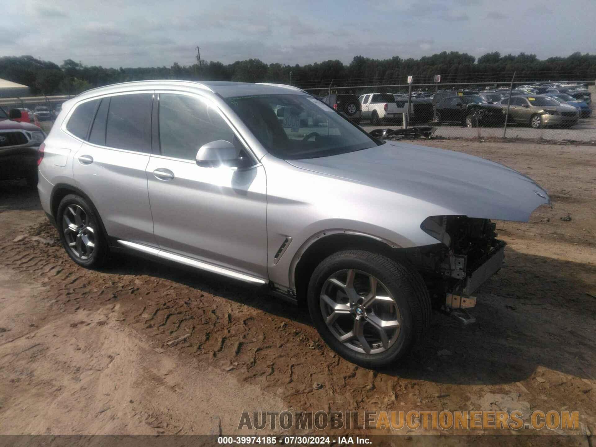 5UXTY3C03M9E42860 BMW X3 2021