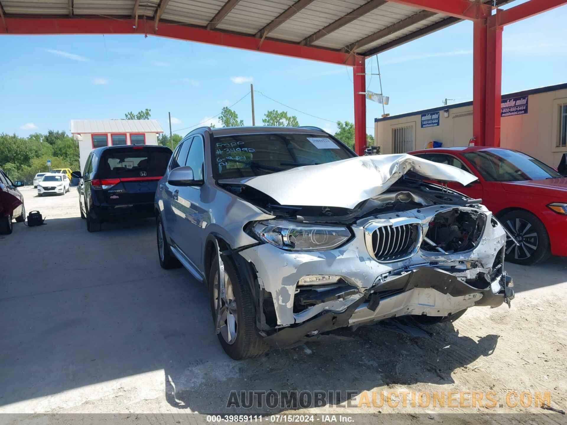 5UXTY3C04LLE55196 BMW X3 2020