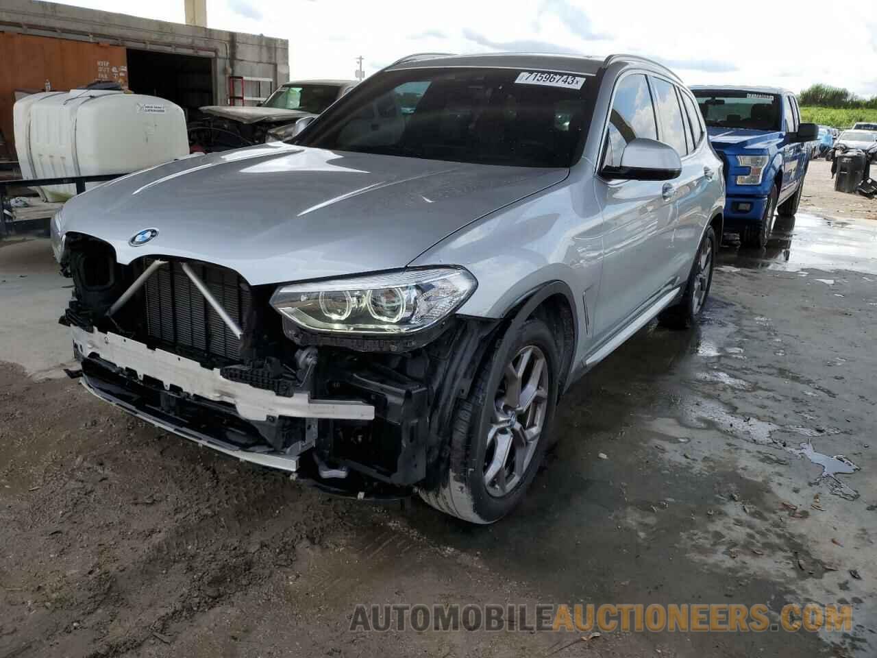 5UXTY3C04M9E47680 BMW X3 2021