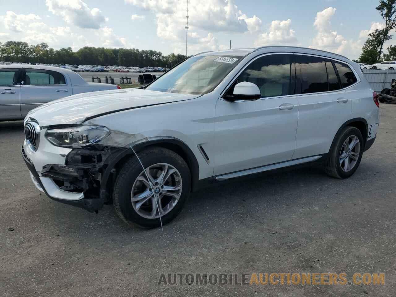 5UXTY3C04M9F16593 BMW X3 2021