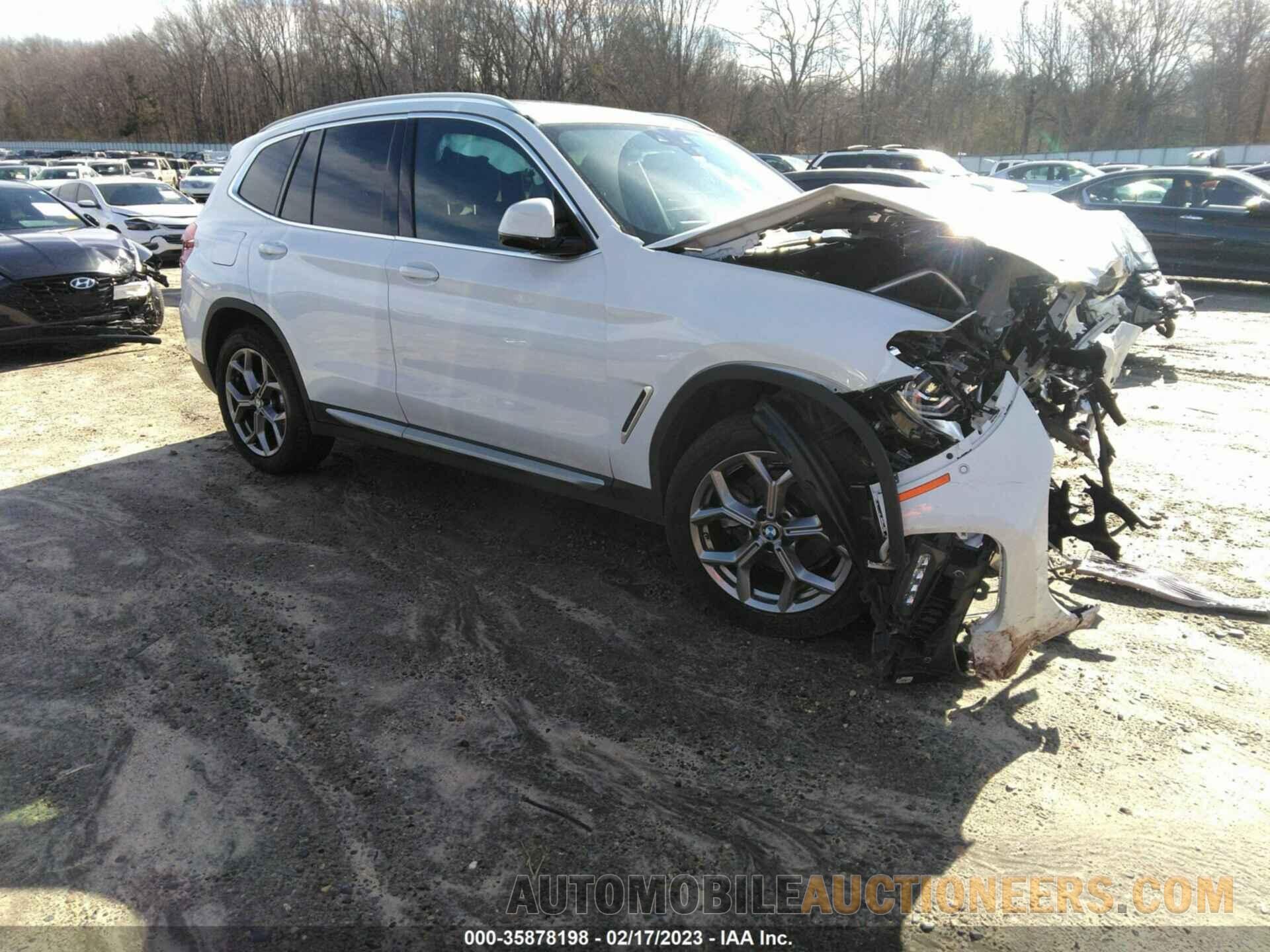 5UXTY3C04M9F54423 BMW X3 2021