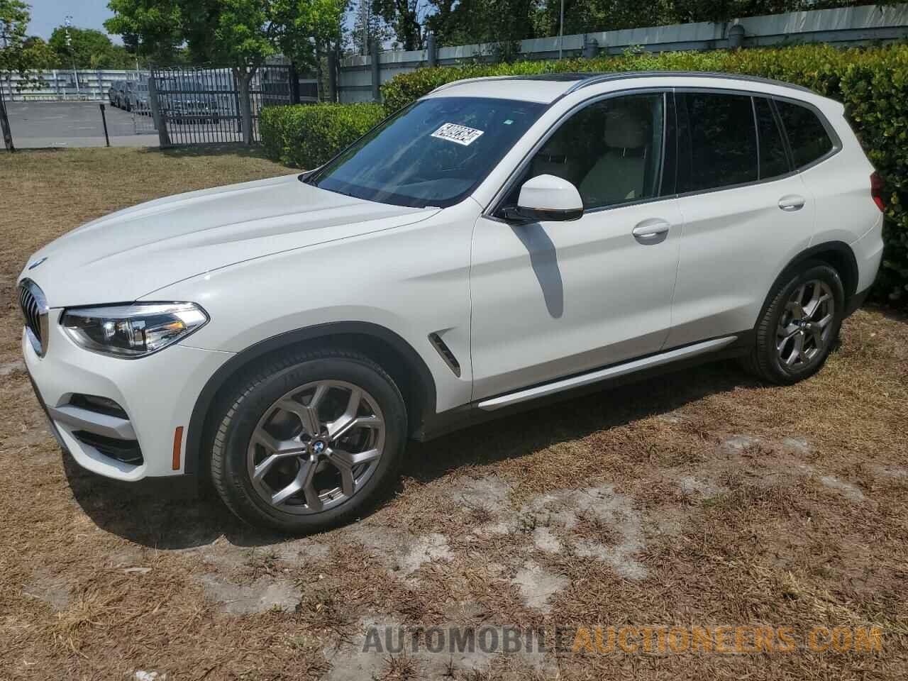 5UXTY3C04M9F57872 BMW X3 2021