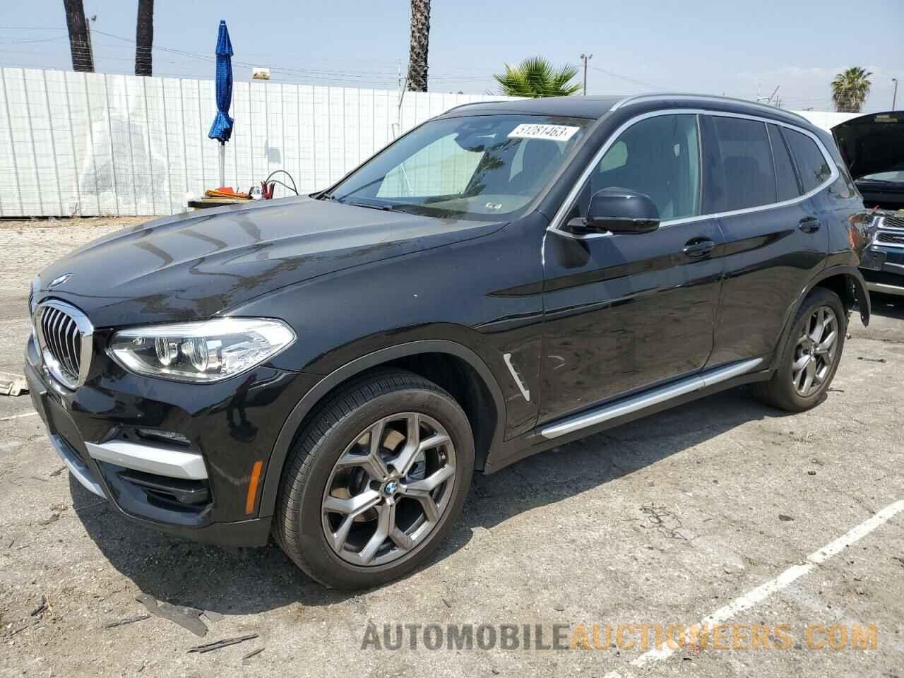 5UXTY3C04M9F61341 BMW X3 2021