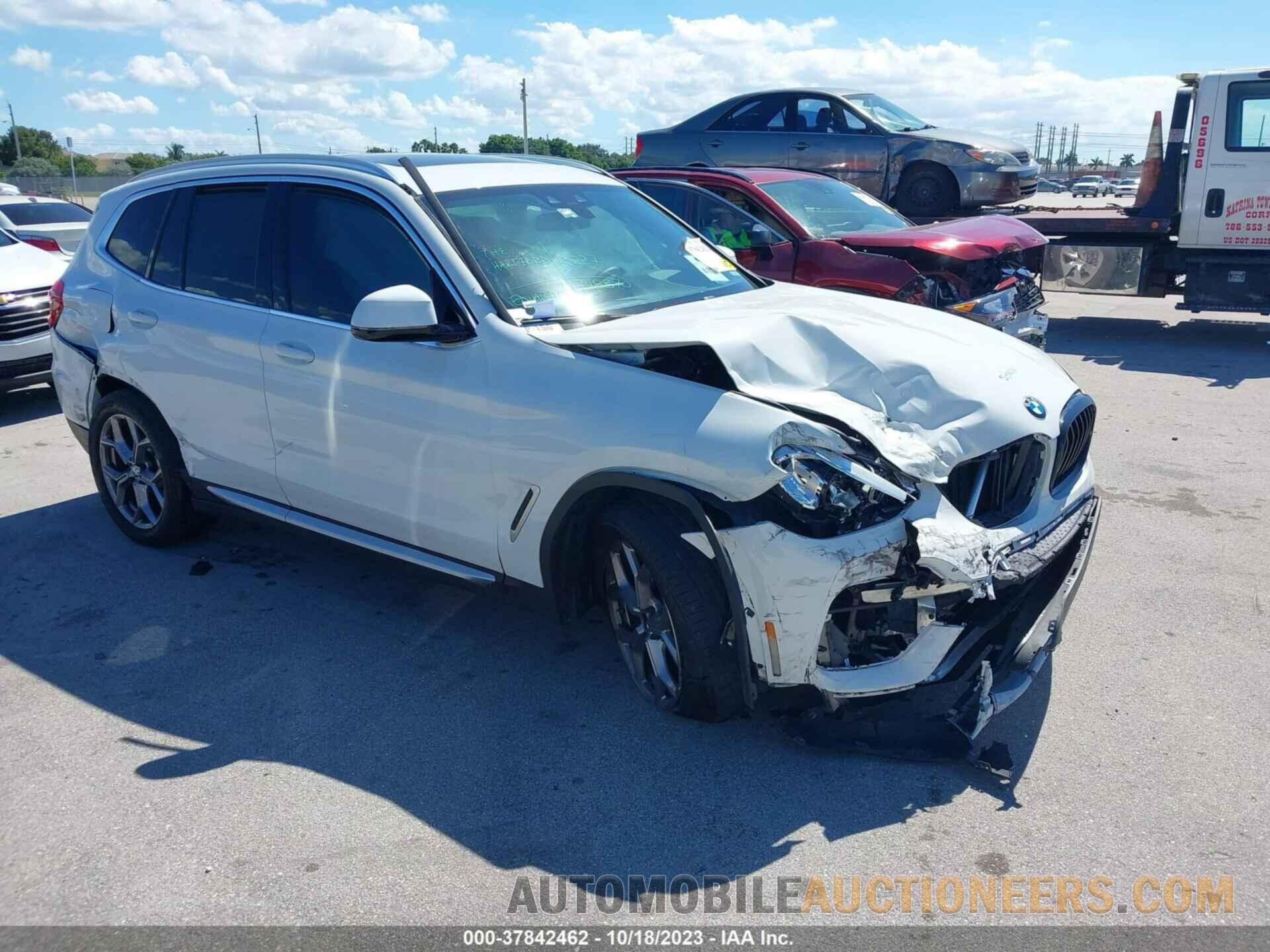 5UXTY3C04M9G95833 BMW X3 2021