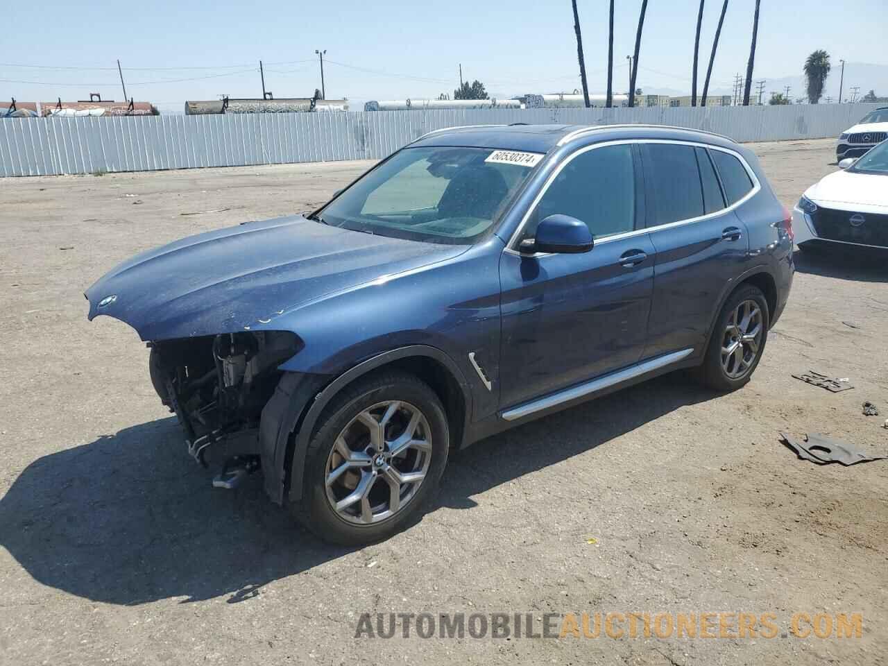 5UXTY3C04M9H04207 BMW X3 2021