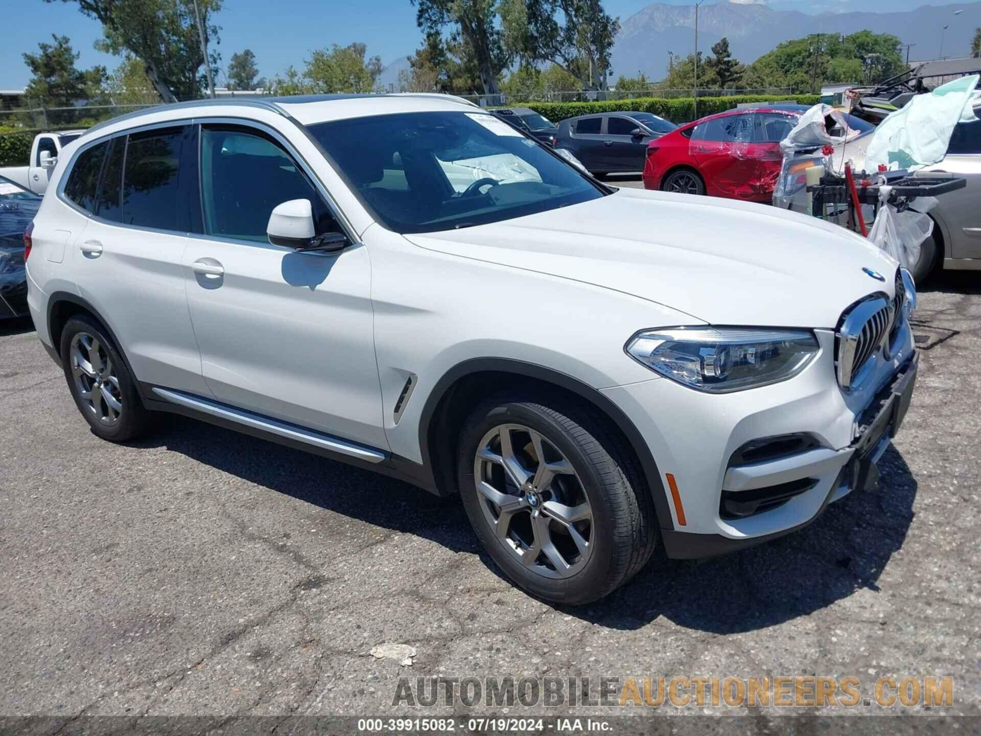 5UXTY3C05M9E69137 BMW X3 2021