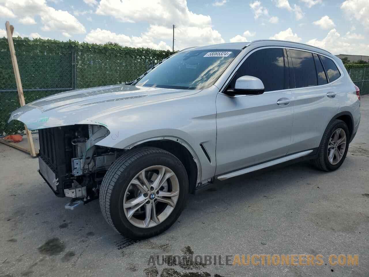 5UXTY3C05M9E84320 BMW X3 2021