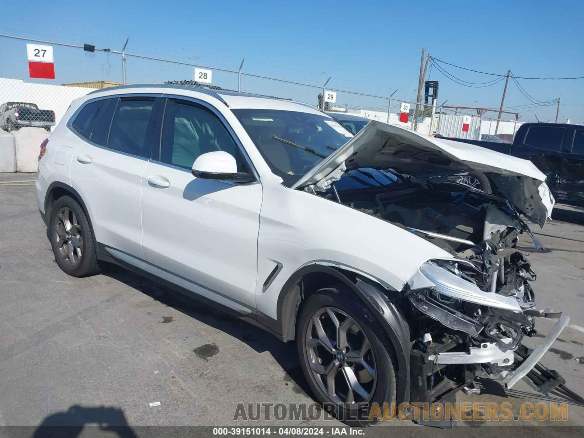 5UXTY3C05M9G72318 BMW X3 2021