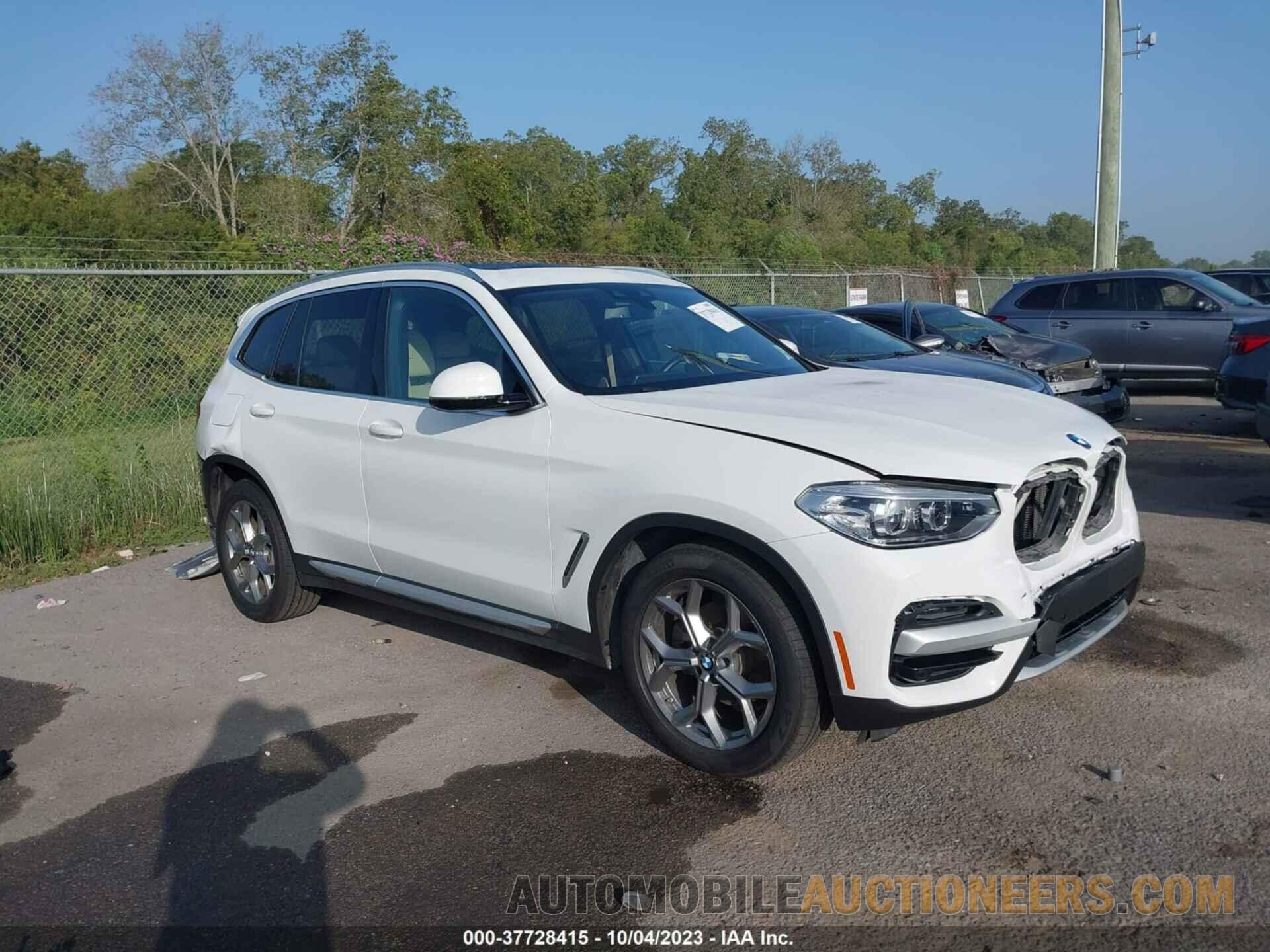 5UXTY3C06L9D39558 BMW X3 2020