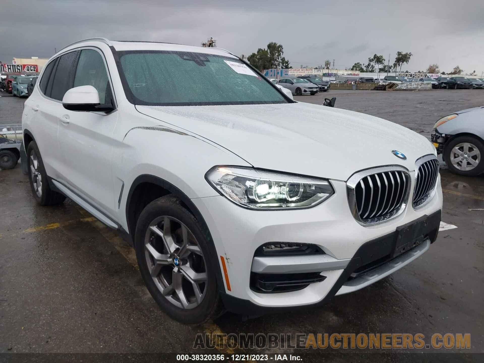 5UXTY3C06M9E17046 BMW X3 2021