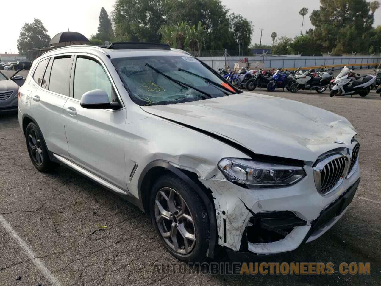 5UXTY3C06M9F20922 BMW X3 2021